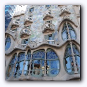 Casa Batllo (одно из творений Gaudi)