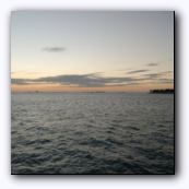 Закат в Key West, на который я опоздал где-то на 3 минуты :-)